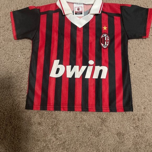 AC MILAN HOME 2009/10 SHIRT PATO #7 - Picture 1 of 4